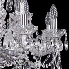 Подвесная люстра Bohemia Ivele Crystal 1411 1411/8+4/195/Ni в Магнитогорске - magnitogorsk.mebel24.online | фото 2