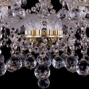 Подвесная люстра Bohemia Ivele Crystal 1413 1413/10+5/300/G/Balls в Магнитогорске - magnitogorsk.mebel24.online | фото 4