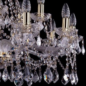 Подвесная люстра Bohemia Ivele Crystal 1413 1413/10+5/300/G/Leafs в Магнитогорске - magnitogorsk.mebel24.online | фото 2