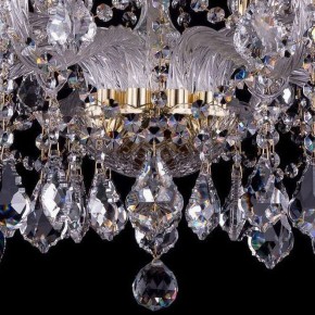 Подвесная люстра Bohemia Ivele Crystal 1413 1413/10+5/300/G/Leafs в Магнитогорске - magnitogorsk.mebel24.online | фото 3