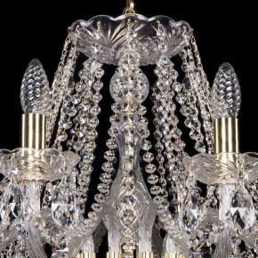 Подвесная люстра Bohemia Ivele Crystal 1413 1413/12/360/G в Магнитогорске - magnitogorsk.mebel24.online | фото 4