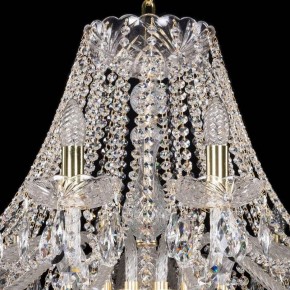 Подвесная люстра Bohemia Ivele Crystal 1413 1413/18/400/G в Магнитогорске - magnitogorsk.mebel24.online | фото 4