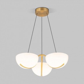 Подвесная люстра Eurosvet Emisfero 50083/3 LED золото в Магнитогорске - magnitogorsk.mebel24.online | фото 2