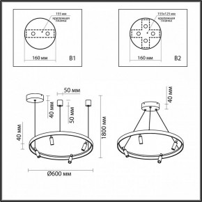 Подвесная люстра Odeon Light Fonda 4317/58L в Магнитогорске - magnitogorsk.mebel24.online | фото 6