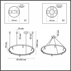 Подвесная люстра Odeon Light Fonda 4317/93L в Магнитогорске - magnitogorsk.mebel24.online | фото 6