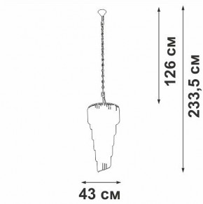 Подвесная люстра Vitaluce V5311 V5311-8/13 в Магнитогорске - magnitogorsk.mebel24.online | фото 4