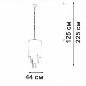 Подвесная люстра Vitaluce V5885 V5885-9/7 в Магнитогорске - magnitogorsk.mebel24.online | фото 3
