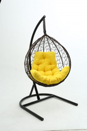 Подвесное кресло Бароло (коричневый/желтый) в Магнитогорске - magnitogorsk.mebel24.online | фото