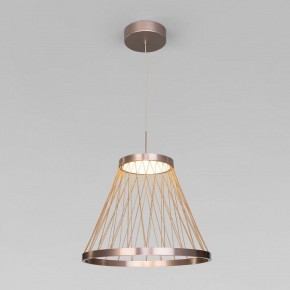 Подвесной светильник Eurosvet Cesta 40016/1 LED коричневый в Магнитогорске - magnitogorsk.mebel24.online | фото 2
