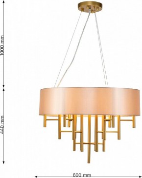 Подвесной светильник Favourite Cosmo 2993-6P в Магнитогорске - magnitogorsk.mebel24.online | фото 6