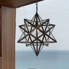 Подвесной светильник Imperiumloft Black Star Clear Glass 101314-26 в Магнитогорске - magnitogorsk.mebel24.online | фото