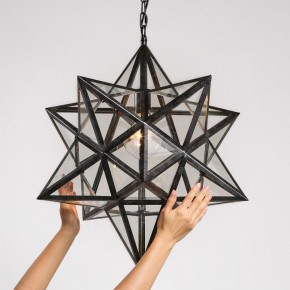 Подвесной светильник Imperiumloft Black Star Clear Glass 101314-26 в Магнитогорске - magnitogorsk.mebel24.online | фото 2