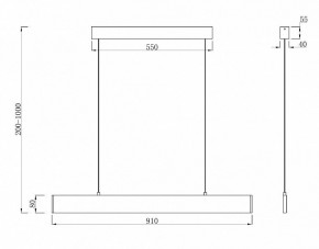 Подвесной светильник Maytoni Step P010PL-L23B в Магнитогорске - magnitogorsk.mebel24.online | фото 3