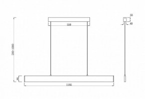 Подвесной светильник Maytoni Step P010PL-L30G4K в Магнитогорске - magnitogorsk.mebel24.online | фото 4