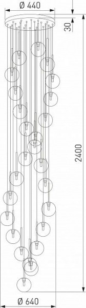 Подвесной светильник TK Lighting Aurora 10258 Aurora в Магнитогорске - magnitogorsk.mebel24.online | фото 3