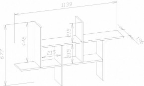 Полка навесная ПК-6 в Магнитогорске - magnitogorsk.mebel24.online | фото 4