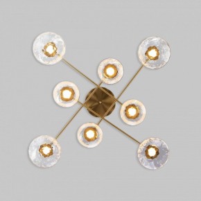Потолочная люстра Eurosvet Ripple 50389 LED латунь в Магнитогорске - magnitogorsk.mebel24.online | фото 3