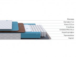 PROxSON Матрас FIRST Cocos Flat M (Ткань Синтетический жаккард) 160x200 в Магнитогорске - magnitogorsk.mebel24.online | фото 2