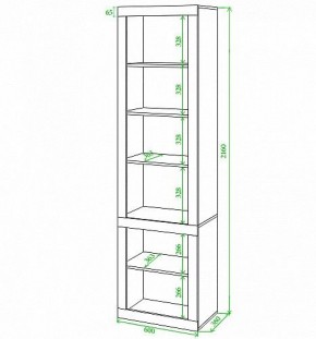 Шкаф для белья Toivo ВтВ-ФГ в Магнитогорске - magnitogorsk.mebel24.online | фото 2