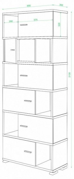 Шкаф комбинированный Домино СБ-30/6 в Магнитогорске - magnitogorsk.mebel24.online | фото 3