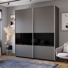 Шкаф-купе Харви ШКК-10 (графит) в Магнитогорске - magnitogorsk.mebel24.online | фото