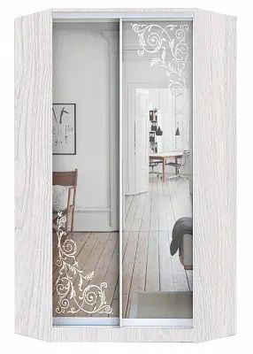 Шкаф-купе ХИТ-У-24-4-66 ОРНАМЕНТ в Магнитогорске - magnitogorsk.mebel24.online | фото