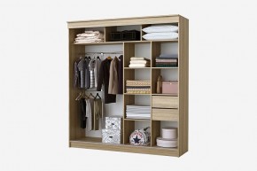 Шкаф-купе Орион 2.0 серия Альянс (дуб сонома) в Магнитогорске - magnitogorsk.mebel24.online | фото 2