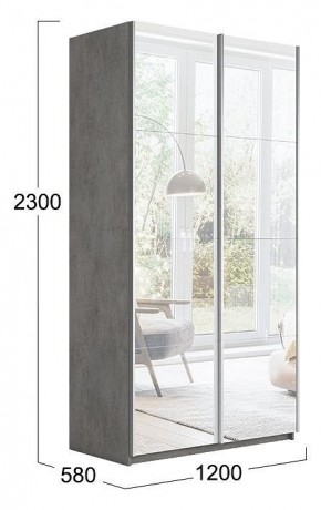 Шкаф-купе Траст СШК 2.120.60-13.13 в Магнитогорске - magnitogorsk.mebel24.online | фото 3