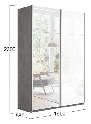 Шкаф-купе Траст СШК 2.160.80-13.15 в Магнитогорске - magnitogorsk.mebel24.online | фото 3