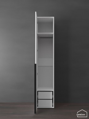 Шкаф Linnea MHR-1-3 2050х400х510 (Белый-М 11.1.1) в Магнитогорске - magnitogorsk.mebel24.online | фото 6