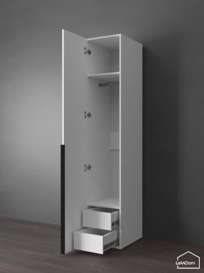 Шкаф Linnea MHR-1-3 2050х400х510 (Белый-М 11.1.1) в Магнитогорске - magnitogorsk.mebel24.online | фото 7