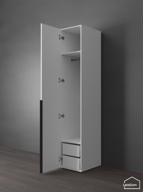 Шкаф Linnea MHR-1-3 2050х400х510 (Белый-М 11.1.2) в Магнитогорске - magnitogorsk.mebel24.online | фото 5