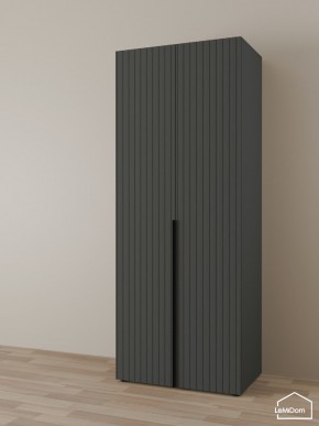 Шкаф Linnea MHR-2 2050х800х510 (Графит-М 11.1.25) в Магнитогорске - magnitogorsk.mebel24.online | фото