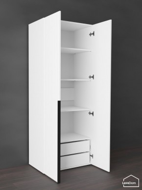 Шкаф Linnea MHR-2-4 2050х800х510 (Белый-М 11.1.2) в Магнитогорске - magnitogorsk.mebel24.online | фото 6