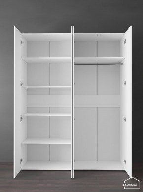 Шкаф Linnea MHR-4PO-1 2050х1600х510 (Белый-М 11.1.2) в Магнитогорске - magnitogorsk.mebel24.online | фото 4