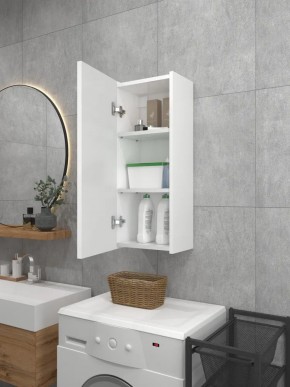 Шкаф навесной для ванной MH9-MA 300х750 (Белый-М 10.1.1) Белый глянец в Магнитогорске - magnitogorsk.mebel24.online | фото 3