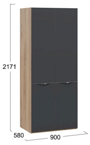 Шкаф платяной Глосс СМ-319.07.211 в Магнитогорске - magnitogorsk.mebel24.online | фото 4