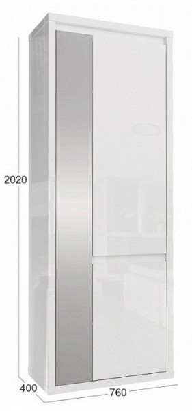 Шкаф платяной Норден СТЛ.413.01 в Магнитогорске - magnitogorsk.mebel24.online | фото 3