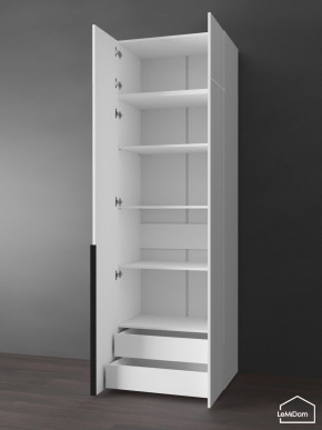 Шкаф с антресолью Linnea MHR-2A-4 2450х800х510 (Белый-М 11.1.2) в Магнитогорске - magnitogorsk.mebel24.online | фото 5