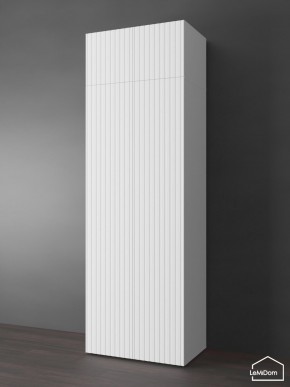 Шкаф с антресолью Linnea MHR-2POA-3 2450х800х510 (Белый-М 11.1.2) в Магнитогорске - magnitogorsk.mebel24.online | фото 1