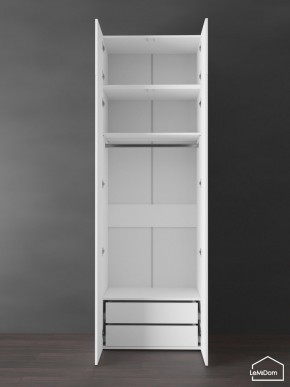 Шкаф с антресолью Linnea MHR-2POA-3 2450х800х510 (Белый-М 11.1.2) в Магнитогорске - magnitogorsk.mebel24.online | фото 5