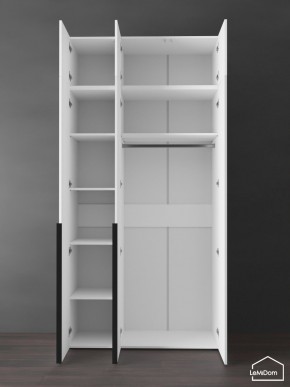 Шкаф с антресолью Linnea MHR-3A-1 2450х1200х510 (Белый-М 11.1.2) в Магнитогорске - magnitogorsk.mebel24.online | фото 5