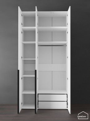 Шкаф с антресолью Linnea MHR-3A-2 2450х1200х510 (Белый-М 11.1.2) в Магнитогорске - magnitogorsk.mebel24.online | фото 6