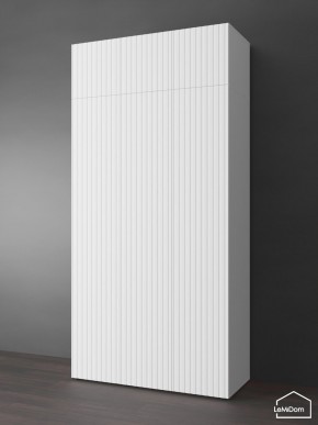 Шкаф с антресолью Linnea MHR-3POA-2 2450х1200х510 (Белый-М 11.1.2) в Магнитогорске - magnitogorsk.mebel24.online | фото 1