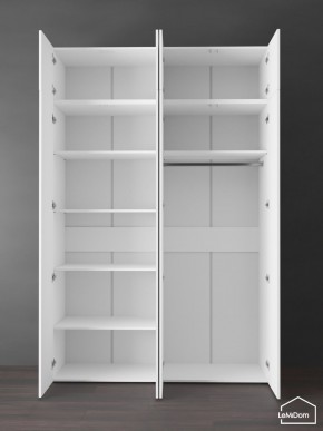 Шкаф с антресолью Linnea MHR-4POA-1 2450х1600х510 (Белый-М 11.1.1) в Магнитогорске - magnitogorsk.mebel24.online | фото 4