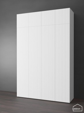 Шкаф с антресолью Linnea MHR-4POA-2 2450х1600х510 (Белый-М 11.1.2) в Магнитогорске - magnitogorsk.mebel24.online | фото