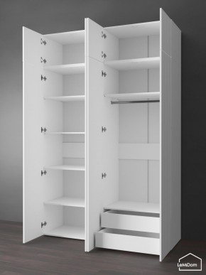 Шкаф с антресолью Linnea MHR-4POA-2 2450х1600х510 (Белый-М 11.1.2) в Магнитогорске - magnitogorsk.mebel24.online | фото 6