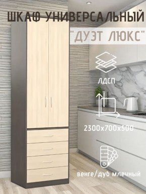 Шкаф универсальный Дуэт Люкс в Магнитогорске - magnitogorsk.mebel24.online | фото 3