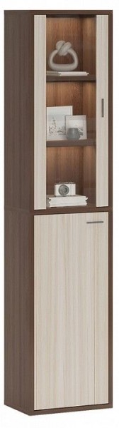 Шкаф-витрина Домино СУ(ш1в2)+1ФГ+1ФС в Магнитогорске - magnitogorsk.mebel24.online | фото 2