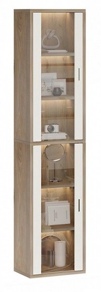 Шкаф-витрина Домино СУ(ш1в2)+2ФС в Магнитогорске - magnitogorsk.mebel24.online | фото 2